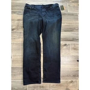 Lauren Ralph Lauren NWT Women's Jeans‎ Modern Straight 16W Dark Wash